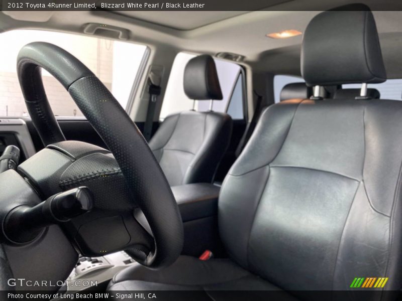 Blizzard White Pearl / Black Leather 2012 Toyota 4Runner Limited