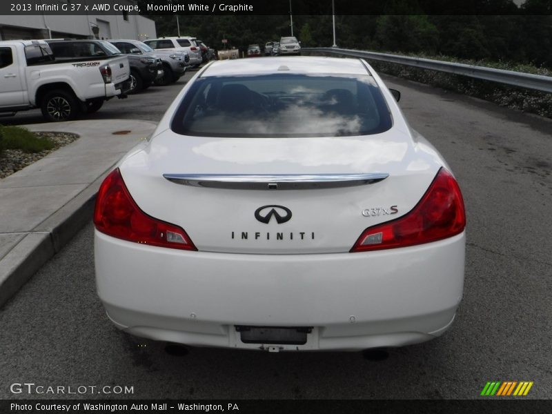 Moonlight White / Graphite 2013 Infiniti G 37 x AWD Coupe