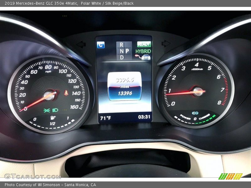 Polar White / Silk Beige/Black 2019 Mercedes-Benz GLC 350e 4Matic