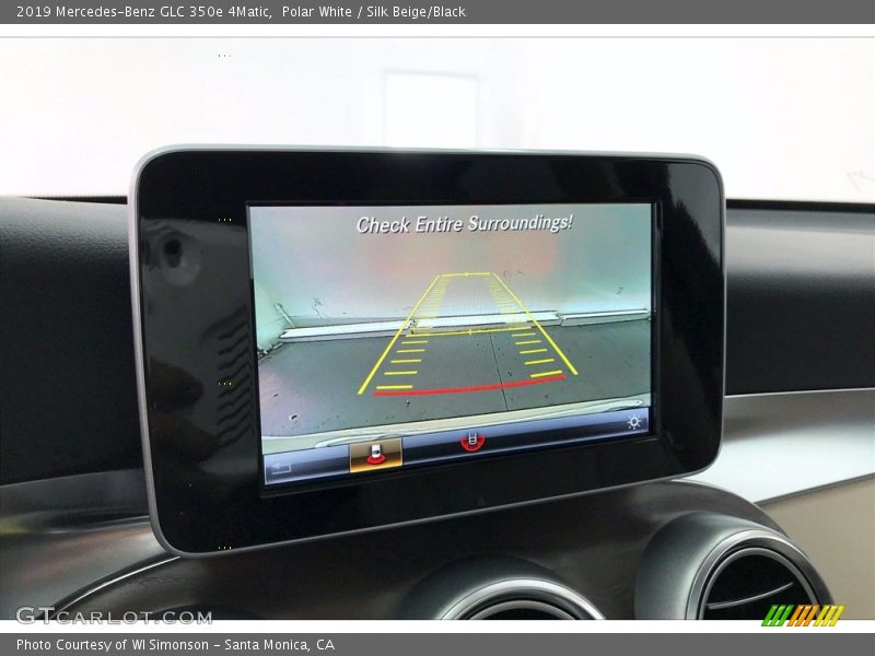 Polar White / Silk Beige/Black 2019 Mercedes-Benz GLC 350e 4Matic