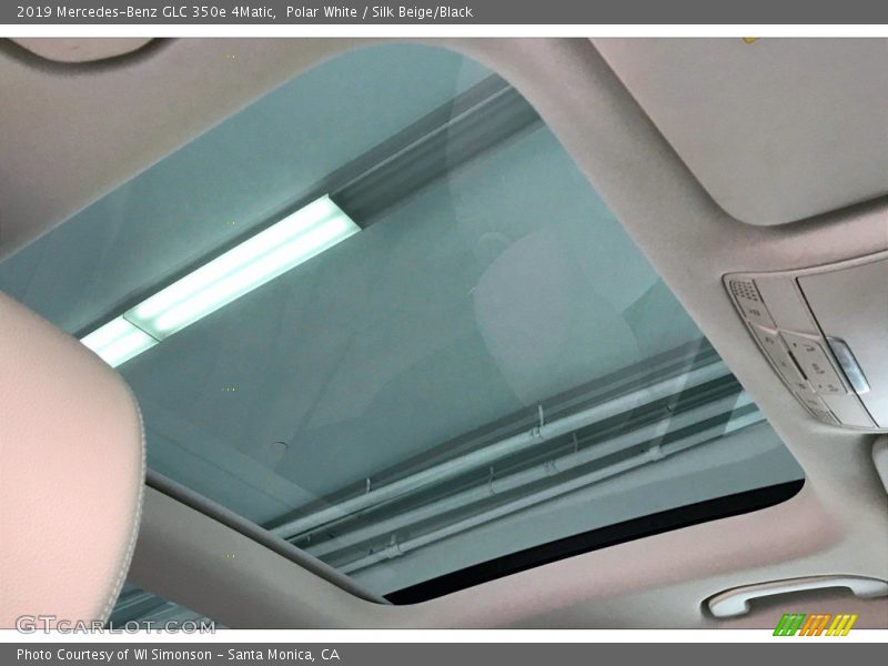 Polar White / Silk Beige/Black 2019 Mercedes-Benz GLC 350e 4Matic
