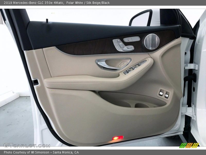 Polar White / Silk Beige/Black 2019 Mercedes-Benz GLC 350e 4Matic