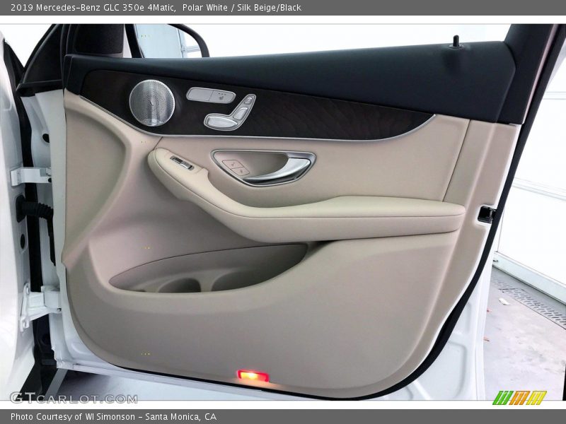 Polar White / Silk Beige/Black 2019 Mercedes-Benz GLC 350e 4Matic