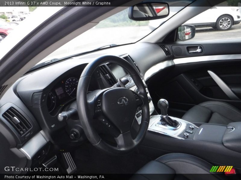 Moonlight White / Graphite 2013 Infiniti G 37 x AWD Coupe