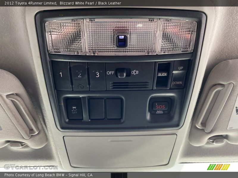 Blizzard White Pearl / Black Leather 2012 Toyota 4Runner Limited