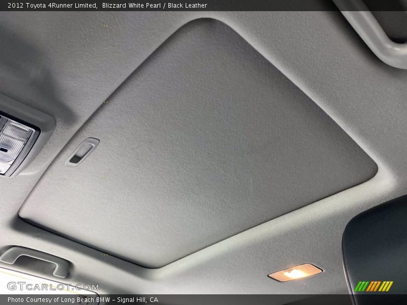 Blizzard White Pearl / Black Leather 2012 Toyota 4Runner Limited