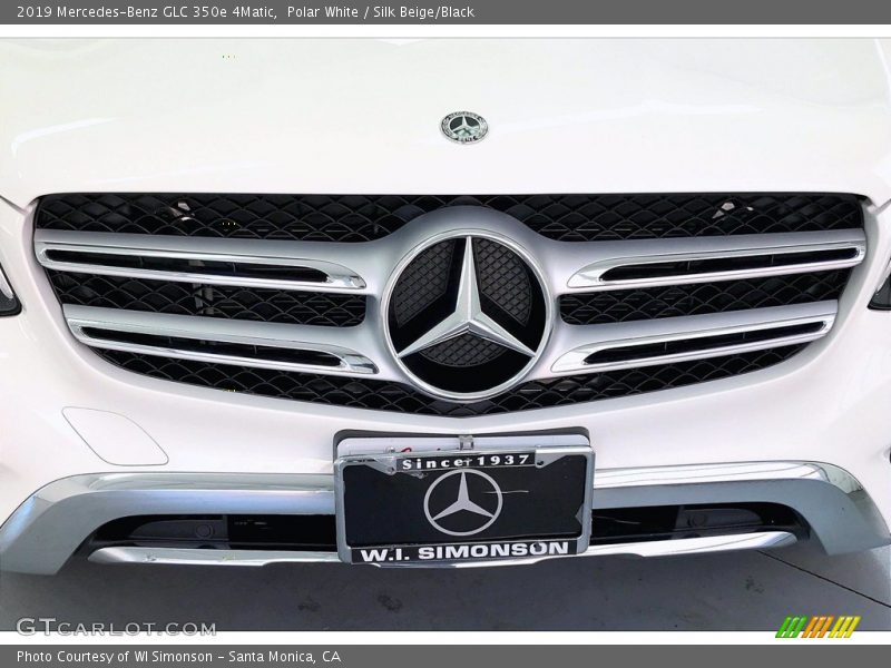 Polar White / Silk Beige/Black 2019 Mercedes-Benz GLC 350e 4Matic