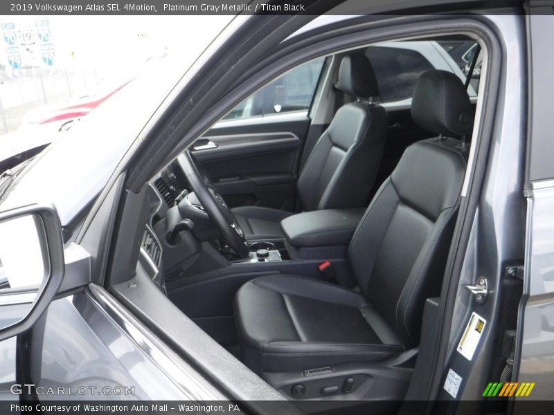 Platinum Gray Metallic / Titan Black 2019 Volkswagen Atlas SEL 4Motion