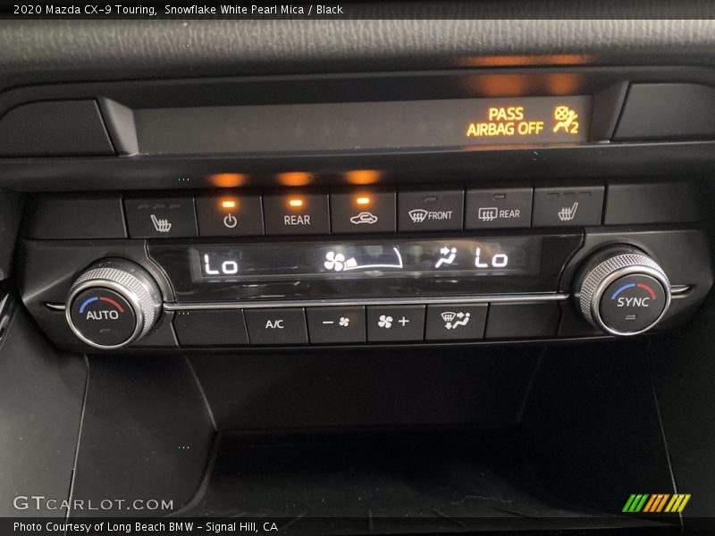 Snowflake White Pearl Mica / Black 2020 Mazda CX-9 Touring