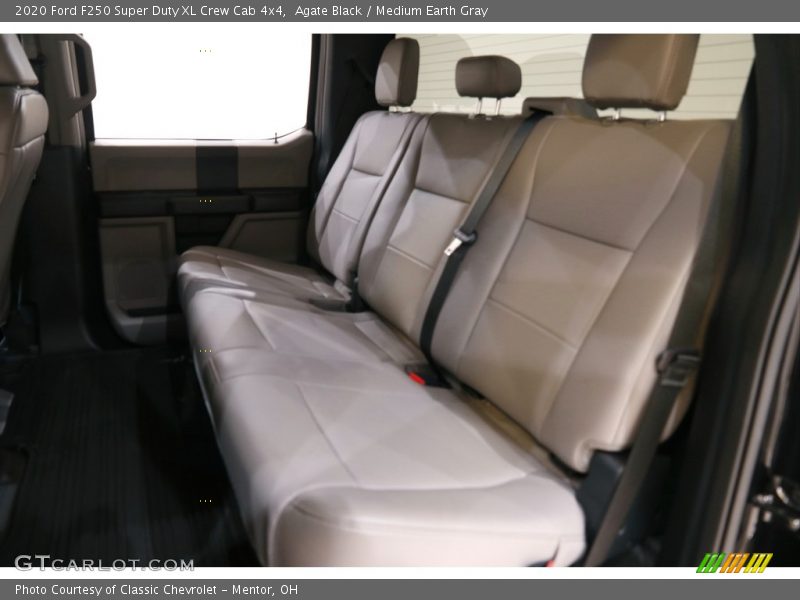 Agate Black / Medium Earth Gray 2020 Ford F250 Super Duty XL Crew Cab 4x4