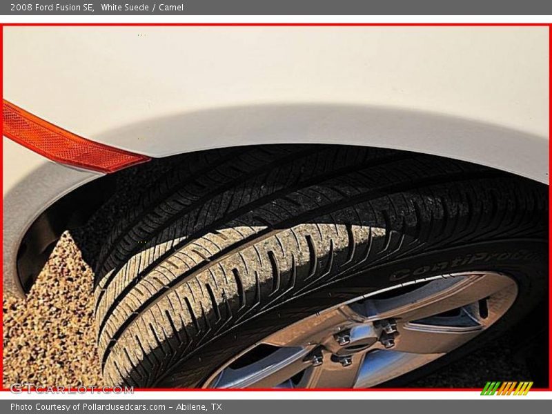 White Suede / Camel 2008 Ford Fusion SE