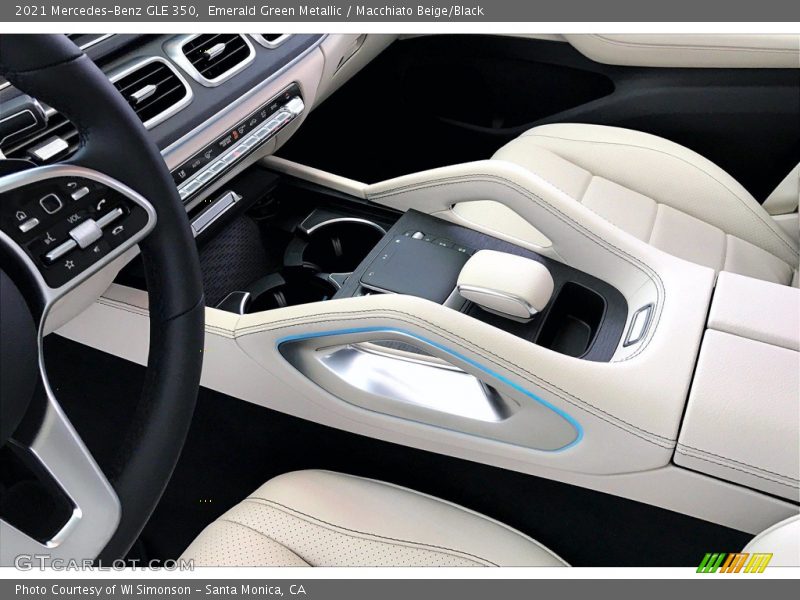Emerald Green Metallic / Macchiato Beige/Black 2021 Mercedes-Benz GLE 350