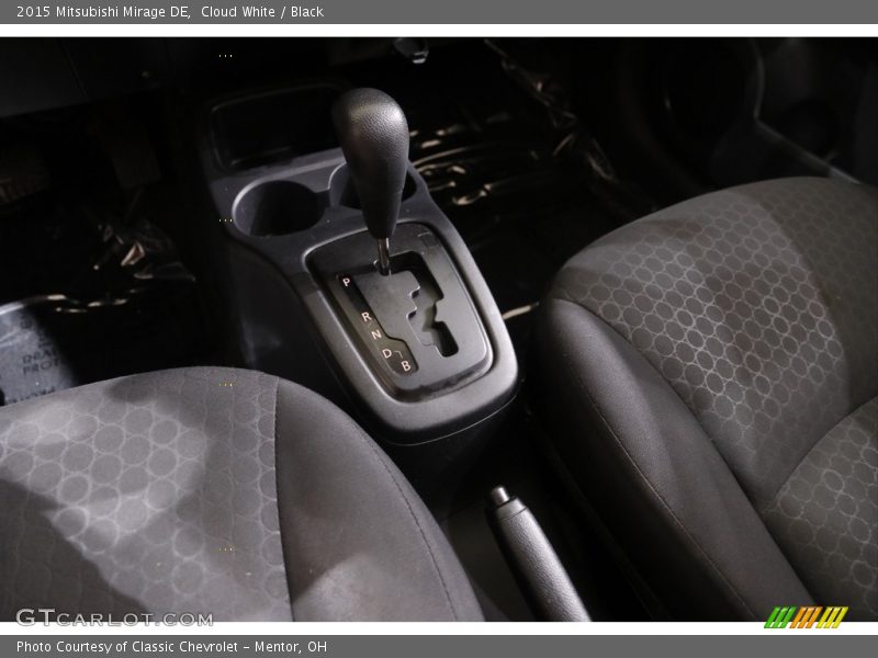 Front Seat of 2015 Mirage DE