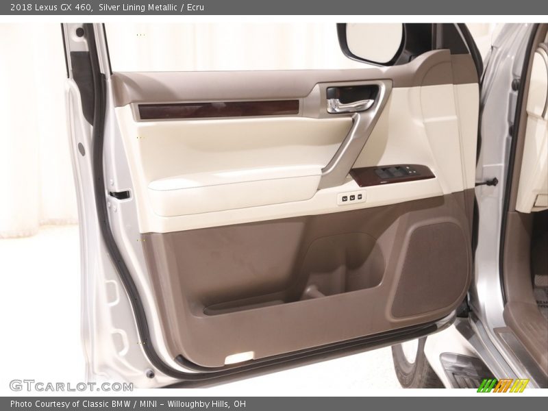 Silver Lining Metallic / Ecru 2018 Lexus GX 460