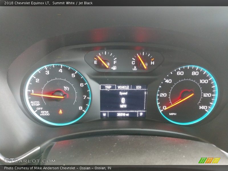 Summit White / Jet Black 2018 Chevrolet Equinox LT
