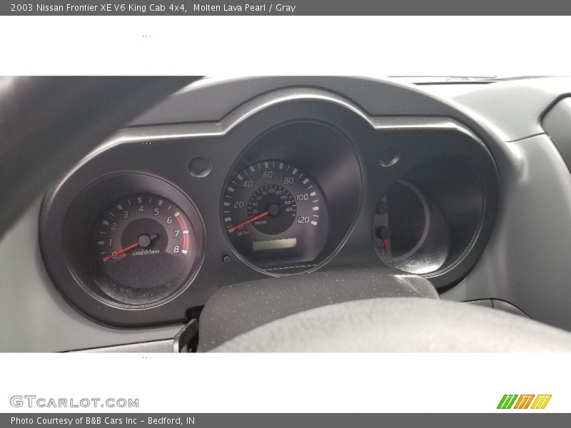  2003 Frontier XE V6 King Cab 4x4 XE V6 King Cab 4x4 Gauges