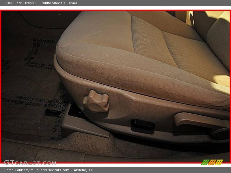 White Suede / Camel 2008 Ford Fusion SE