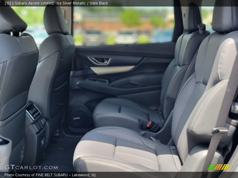 Ice Silver Metallic / Slate Black 2021 Subaru Ascent Limited