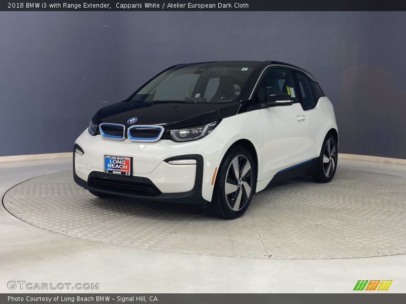 Capparis White / Atelier European Dark Cloth 2018 BMW i3 with Range Extender