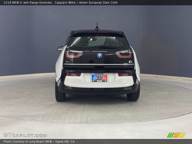 Capparis White / Atelier European Dark Cloth 2018 BMW i3 with Range Extender