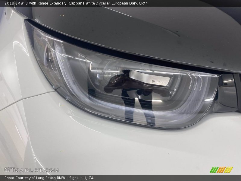Capparis White / Atelier European Dark Cloth 2018 BMW i3 with Range Extender