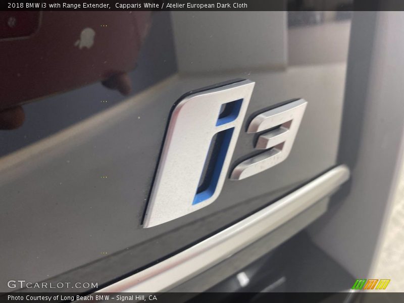 Capparis White / Atelier European Dark Cloth 2018 BMW i3 with Range Extender