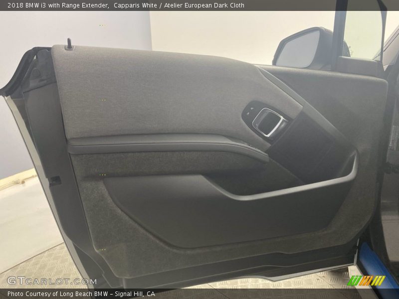 Capparis White / Atelier European Dark Cloth 2018 BMW i3 with Range Extender