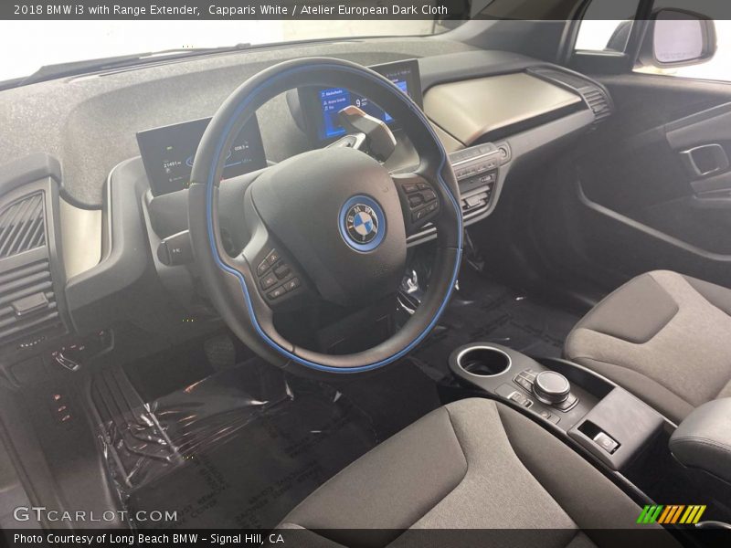 Capparis White / Atelier European Dark Cloth 2018 BMW i3 with Range Extender