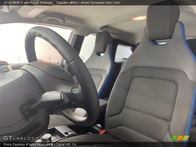 Capparis White / Atelier European Dark Cloth 2018 BMW i3 with Range Extender
