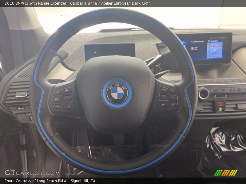 Capparis White / Atelier European Dark Cloth 2018 BMW i3 with Range Extender