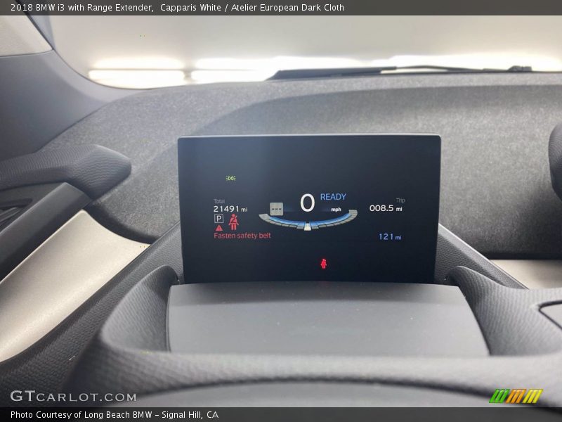 Capparis White / Atelier European Dark Cloth 2018 BMW i3 with Range Extender