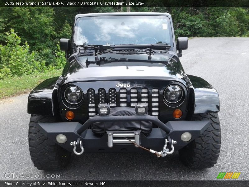 Black / Dark Slate Gray/Medium Slate Gray 2009 Jeep Wrangler Sahara 4x4