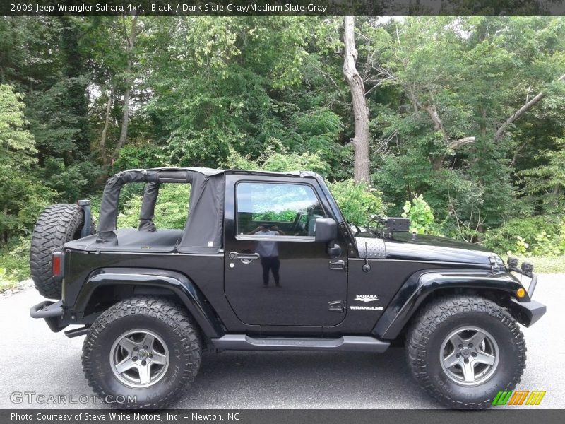 Black / Dark Slate Gray/Medium Slate Gray 2009 Jeep Wrangler Sahara 4x4