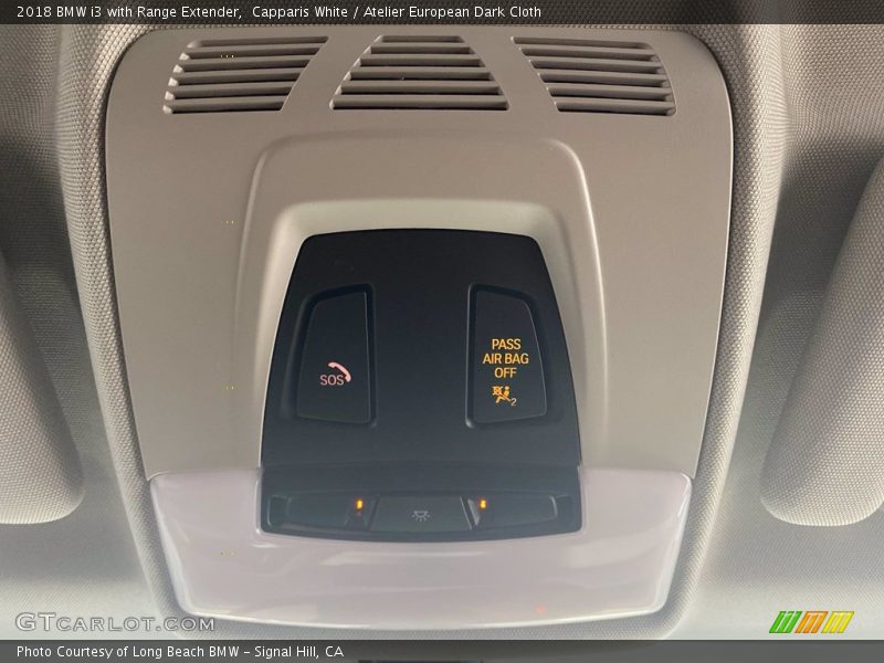 Capparis White / Atelier European Dark Cloth 2018 BMW i3 with Range Extender