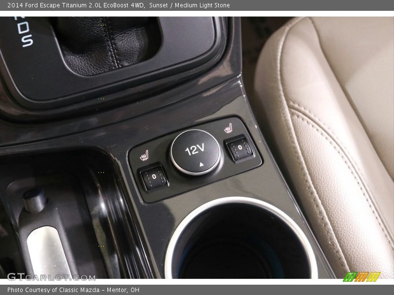 Sunset / Medium Light Stone 2014 Ford Escape Titanium 2.0L EcoBoost 4WD