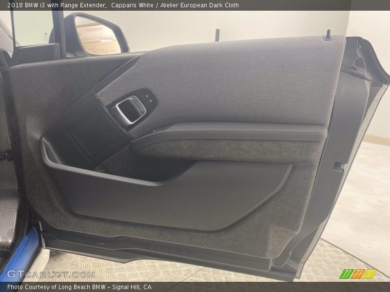 Capparis White / Atelier European Dark Cloth 2018 BMW i3 with Range Extender
