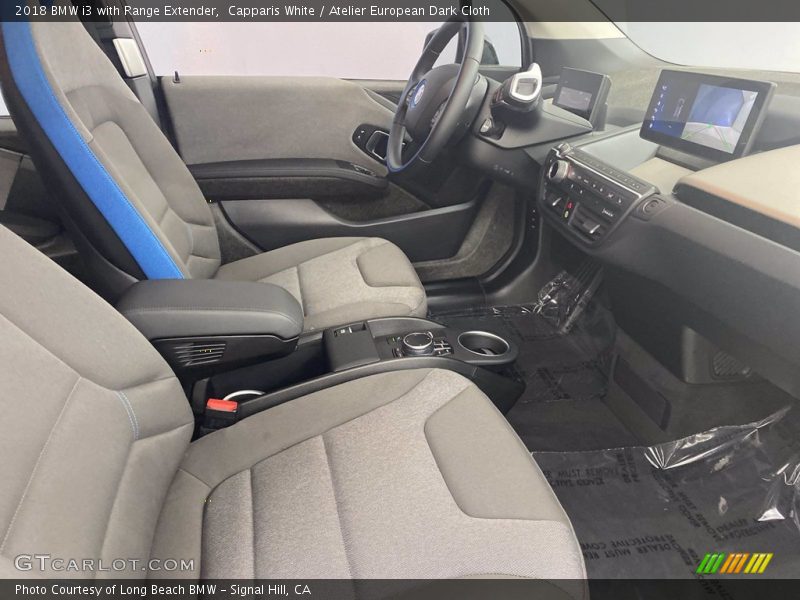 Capparis White / Atelier European Dark Cloth 2018 BMW i3 with Range Extender