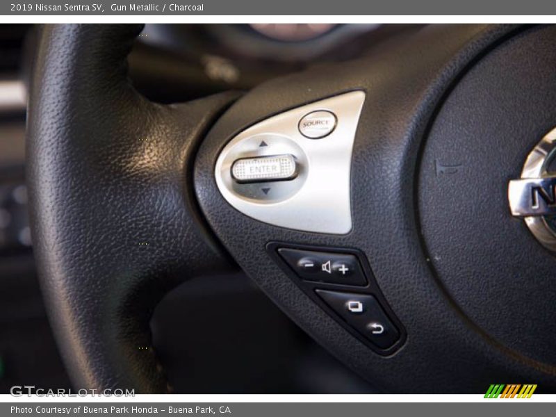 Gun Metallic / Charcoal 2019 Nissan Sentra SV