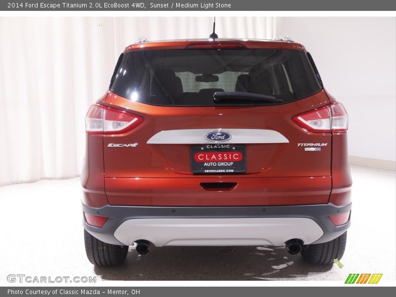 Sunset / Medium Light Stone 2014 Ford Escape Titanium 2.0L EcoBoost 4WD