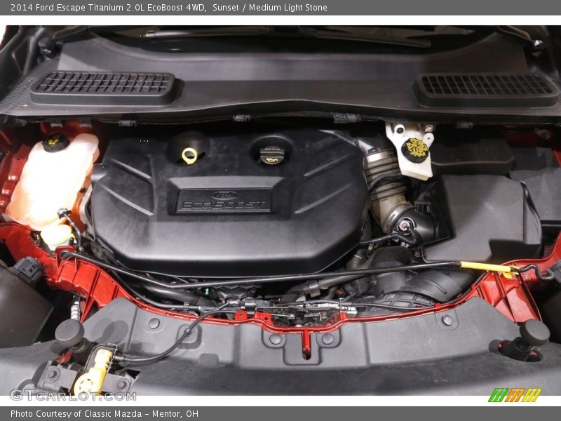 Sunset / Medium Light Stone 2014 Ford Escape Titanium 2.0L EcoBoost 4WD