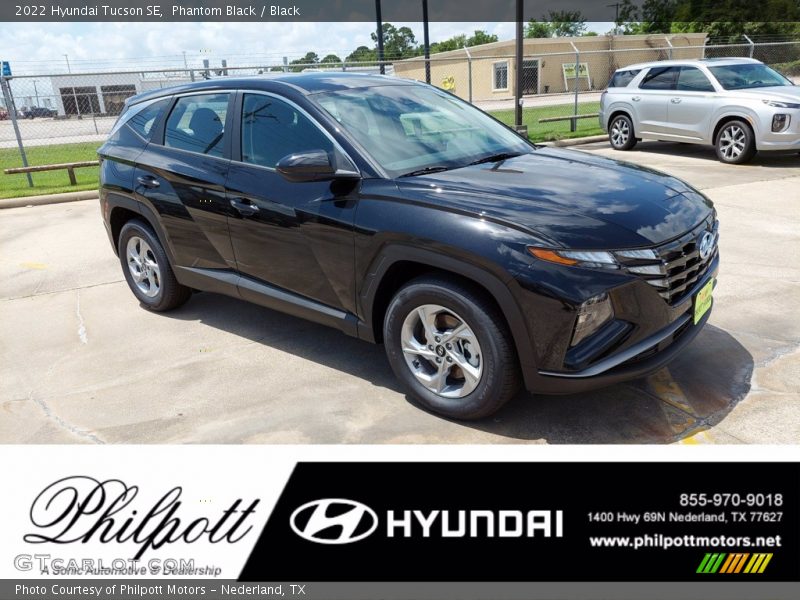 Phantom Black / Black 2022 Hyundai Tucson SE