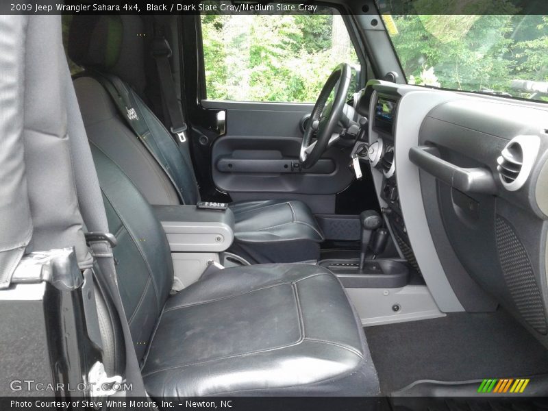 Black / Dark Slate Gray/Medium Slate Gray 2009 Jeep Wrangler Sahara 4x4