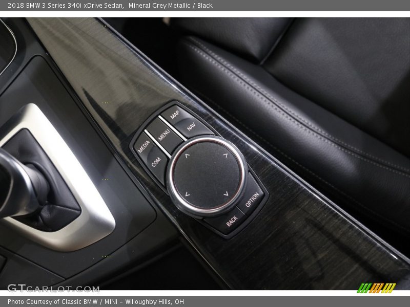Mineral Grey Metallic / Black 2018 BMW 3 Series 340i xDrive Sedan