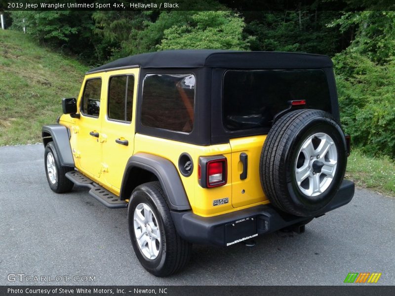Hellayella / Black 2019 Jeep Wrangler Unlimited Sport 4x4
