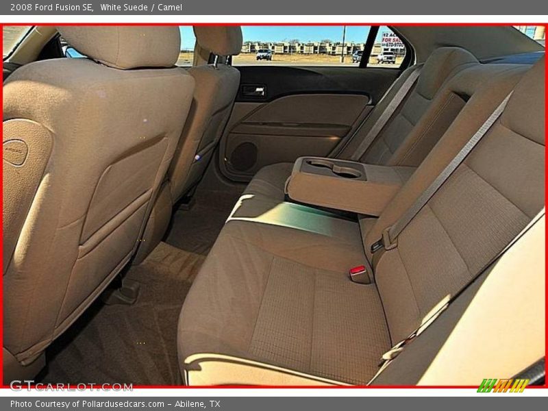White Suede / Camel 2008 Ford Fusion SE