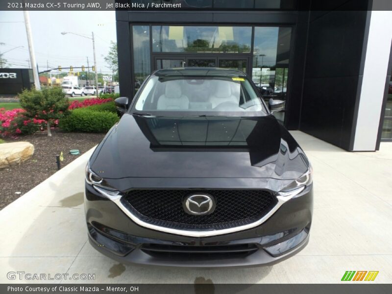 Jet Black Mica / Parchment 2021 Mazda CX-5 Touring AWD