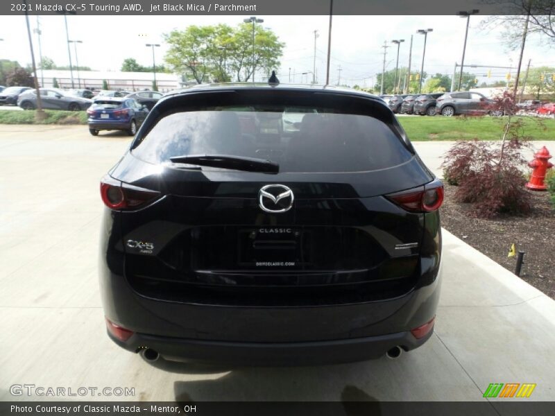 Jet Black Mica / Parchment 2021 Mazda CX-5 Touring AWD