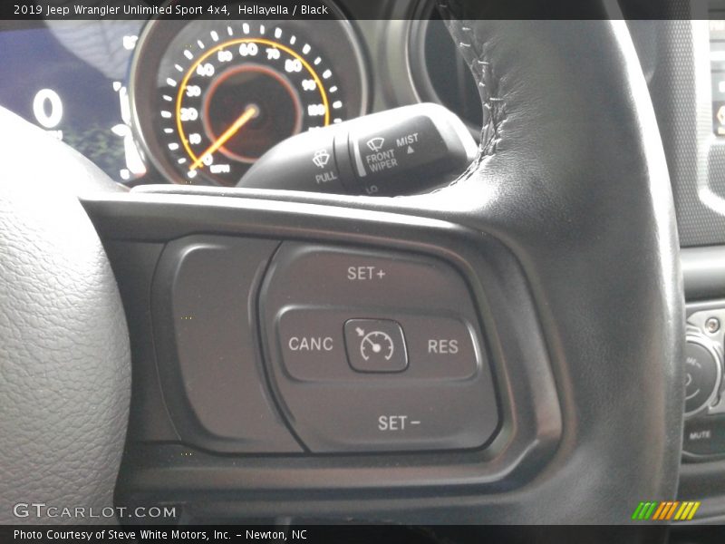 Hellayella / Black 2019 Jeep Wrangler Unlimited Sport 4x4