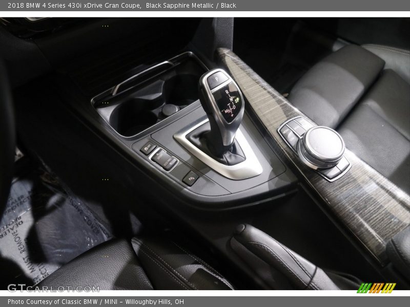Black Sapphire Metallic / Black 2018 BMW 4 Series 430i xDrive Gran Coupe