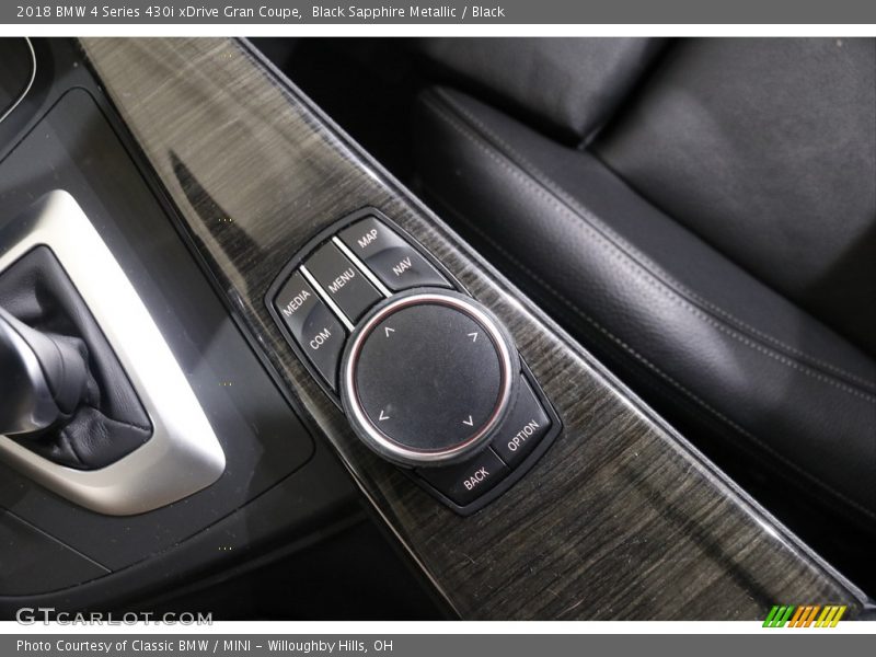 Black Sapphire Metallic / Black 2018 BMW 4 Series 430i xDrive Gran Coupe